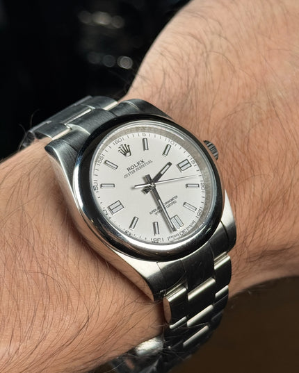 ROLEX OYSTER PERPETUAL 36MM - FONDO BLANCO