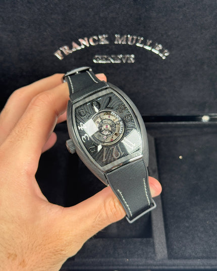 FRANCK MULLER GRAND CENTRAL TURBILLON  SUIZO - NEGRO