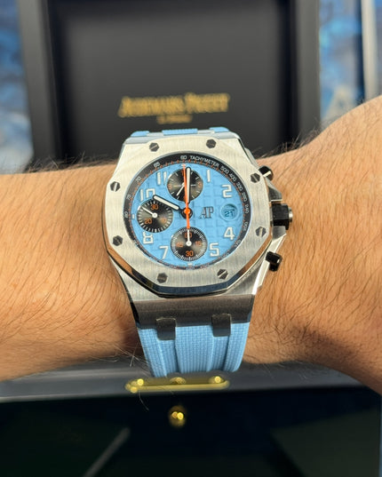 AUDEMARS PIGUET ROYAL OAK OFFSHORE CRONÓGRAFO SUIZO - AZUL