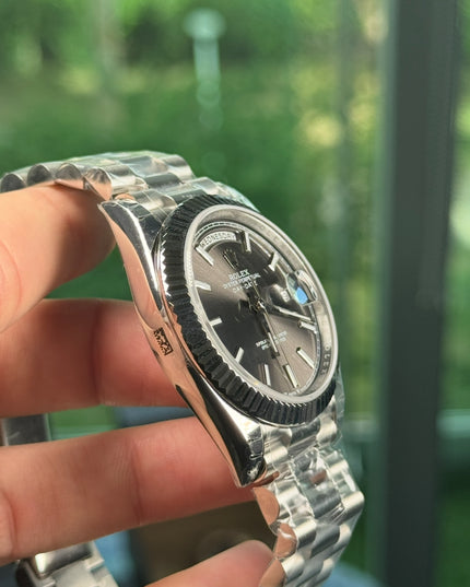 ROLEX DAY-DATE SUIZO - ACERO