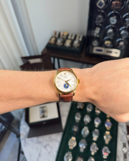 ROLEX CELLINI DE CUERO