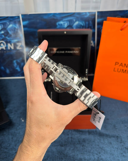 PANERAI LUMINOR MARINA - PLATA FONDO VERDE