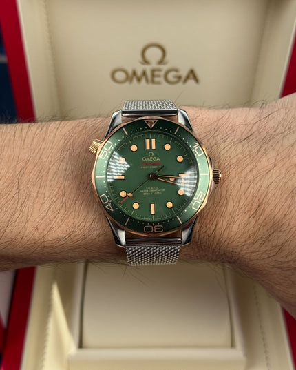 OMEGA SEAMASTER DIVER 300M - TITANIO
