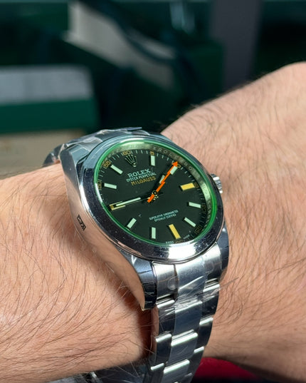 ROLEX MILGAUSS NEGRO SUIZO