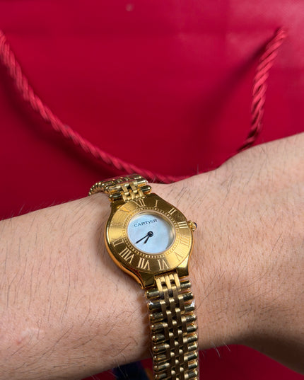 CARTIER MUST 21 DORADO