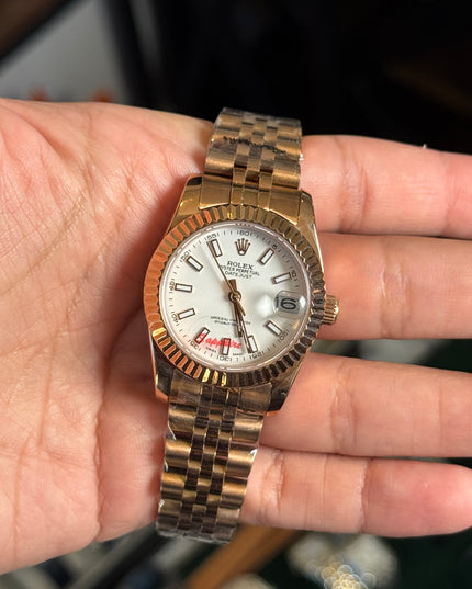 ROLEX LADY DATEJUST - ROSEGOLD ESFERA BLANCA