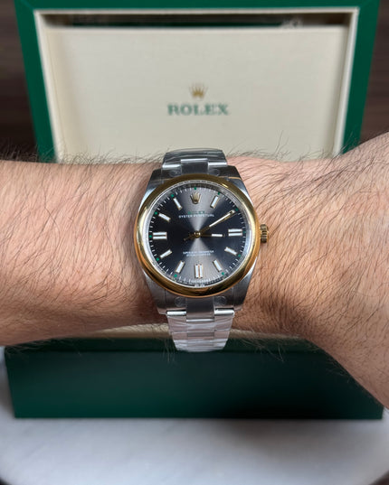ROLEX OYSTER PERPETUAL TWO TONE SUIZO
