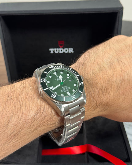 TUDOR PELAGOS 39 ACERO - VERDE
