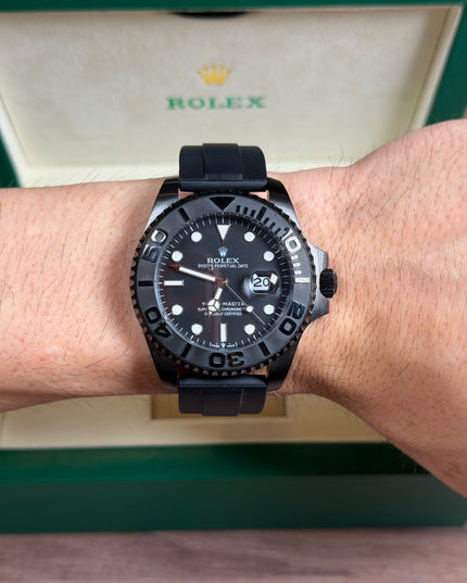 ROLEX YACHT-MASTER TOTAL BLACK