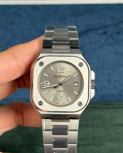 BELL & ROSS GREY STEEL