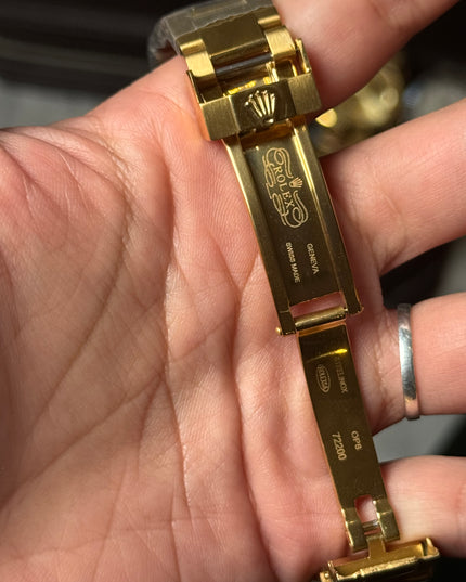 ROLEX DAYTONA DORADO - FONDO VERDE