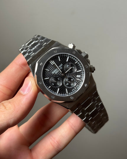 AUDEMARS PIGUET ROYAL OAK CHRONO - FONDO NEGRO
