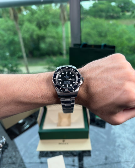 ROLEX SEA-DWELLER DEEPSEA - BLACK DIAL SUIZO