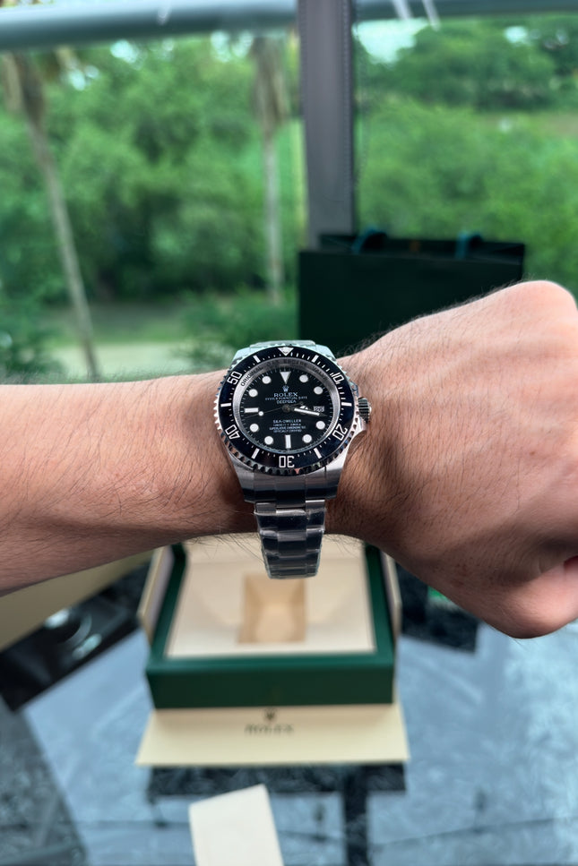 ROLEX SEA-DWELLER DEEPSEA - BLACK DIAL SUIZO
