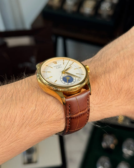 ROLEX CELLINI DE CUERO