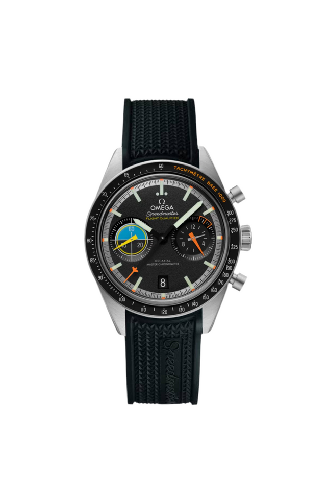 OMEGA SPEEDMASTER PILOT - EXTENSIBLE CAUCHO