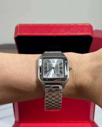 CARTIER PANTHERE PLATEADO GRANDE
