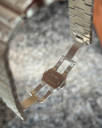 CARTIER SANTOS SKELETON - PLATEADO