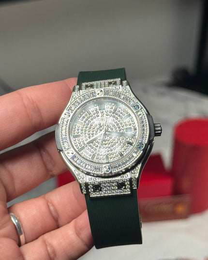 HUBLOT CLASSIC FUSION DAMA DIAMOND - VERDE