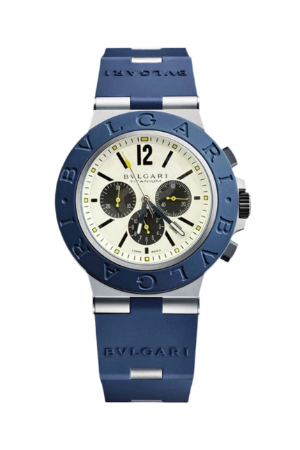 BVLGARI ALUMINIUM BLUE CRONÓGRAFO