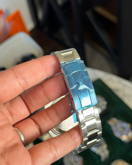 ROLEX OYSTER PERPETUAL - FONDO ROSA NO. ROMANO