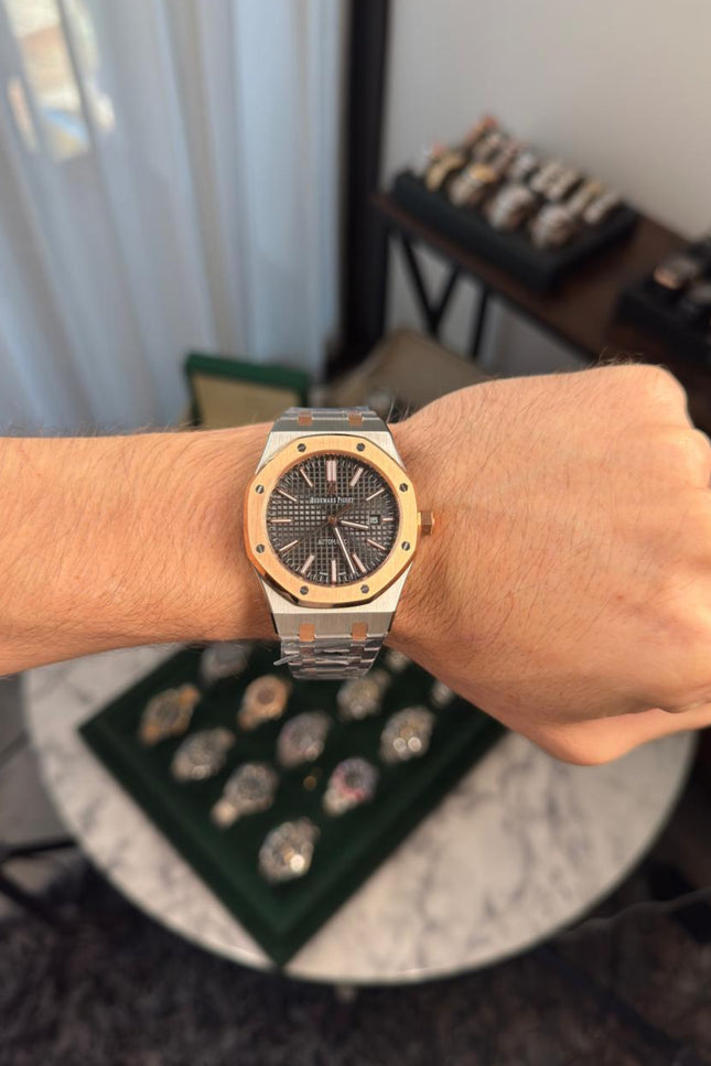 AUDEMARS PIGUET ROYAL OAK - DÚO TONO ROSE GOLD