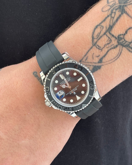 ROLEX YACHT - MASTER OYSTER FLEX ACERO SUIZO