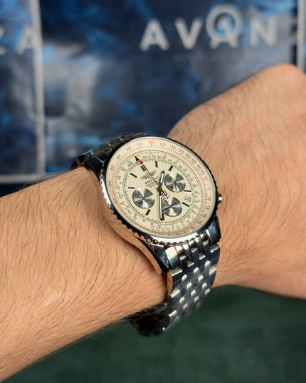 BREITLING CRONÓMETRO NAVITIMER - ACERO