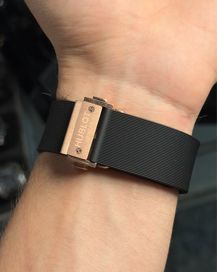 HUBLOT CRONO CLASSIC FUSION - NEGRO ROSE GOLD