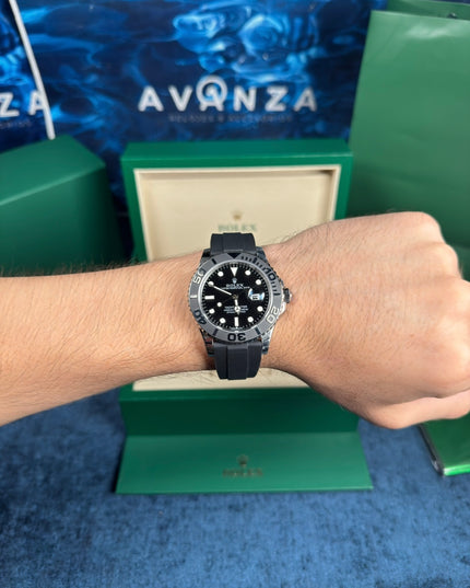 ROLEX YACHT - MASTER OYSTER FLEX ACERO SUIZO