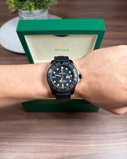 ROLEX YACHT-MASTER TOTAL BLACK