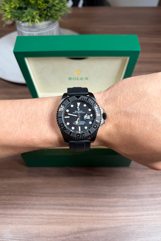 ROLEX YACHT-MASTER TOTAL BLACK