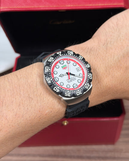 TAG HEUER FORMULA 1  SOLARGRAPH 38MM CAUCHO
