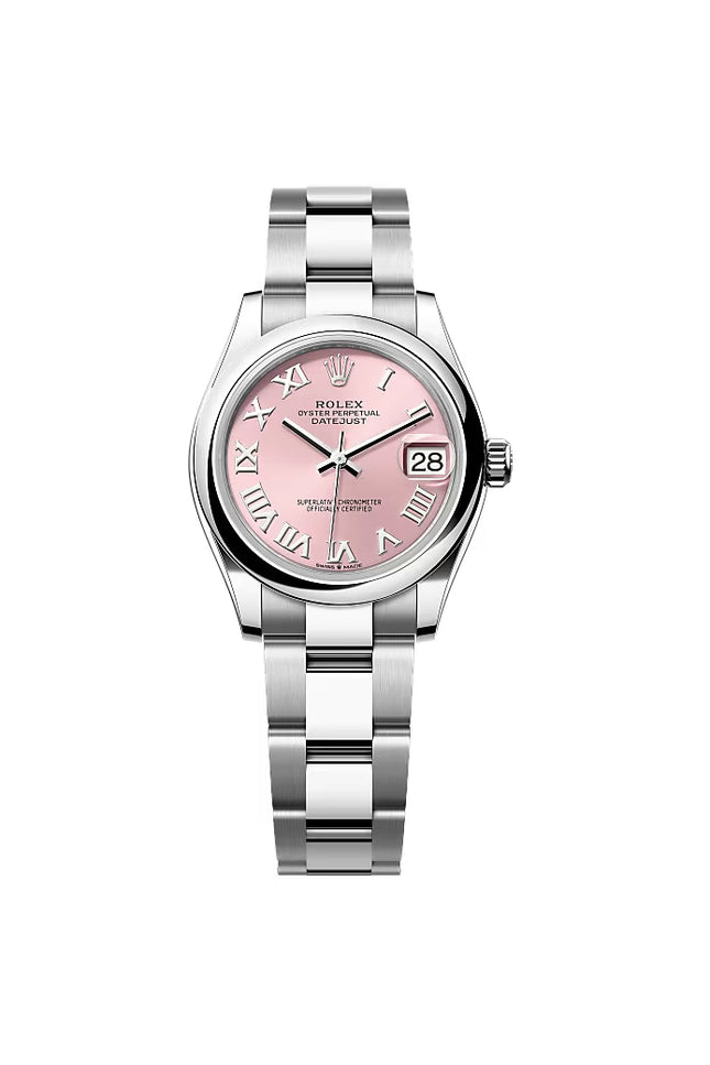 ROLEX OYSTER PERPETUAL - FONDO ROSA NO. ROMANO