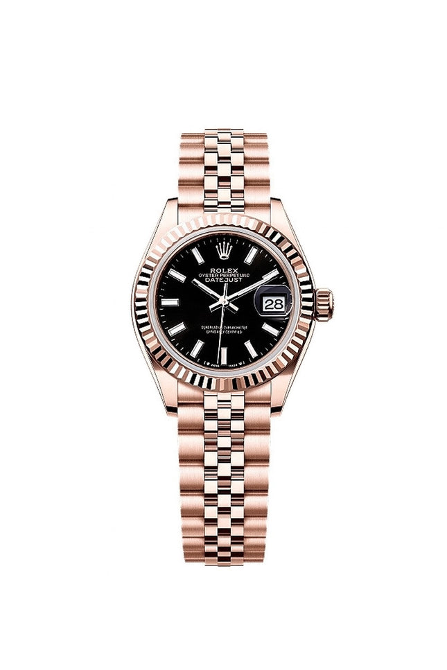 ROLEX LADY DATEJUST - ROSEGOLD ESFERA NEGRA