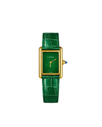 TANK LOUIS CARTIER MINI - VERDE
