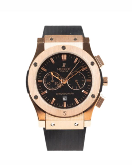 HUBLOT CRONO CLASSIC FUSION - NEGRO ROSE GOLD