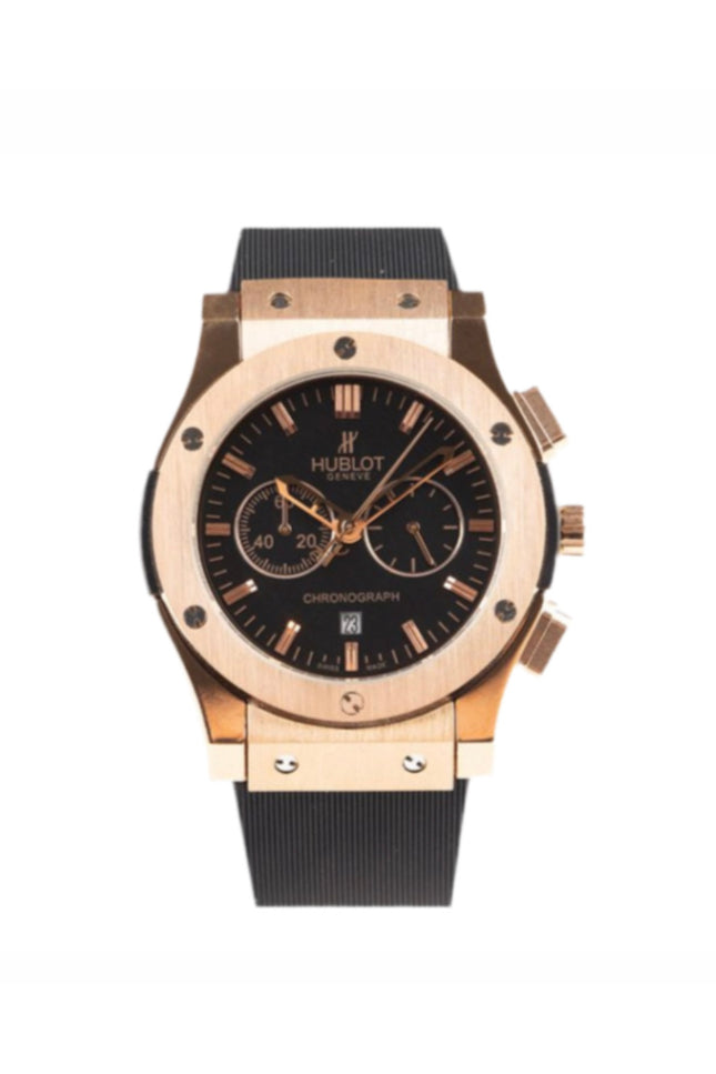 HUBLOT CRONO CLASSIC FUSION - NEGRO ROSE GOLD