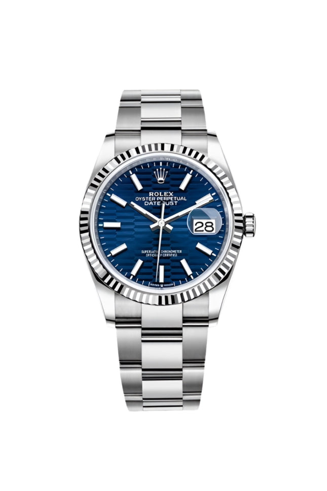 ROLEX DATEJUST 36MM SUIZO AZUL