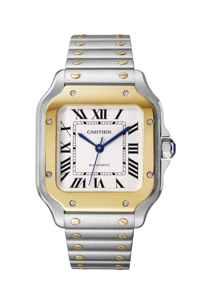 CARTIER SANTOS DOBLE TONO 36 MM