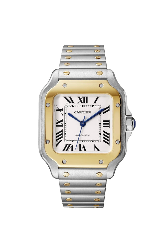 CARTIER SANTOS DOBLE TONO 36 MM