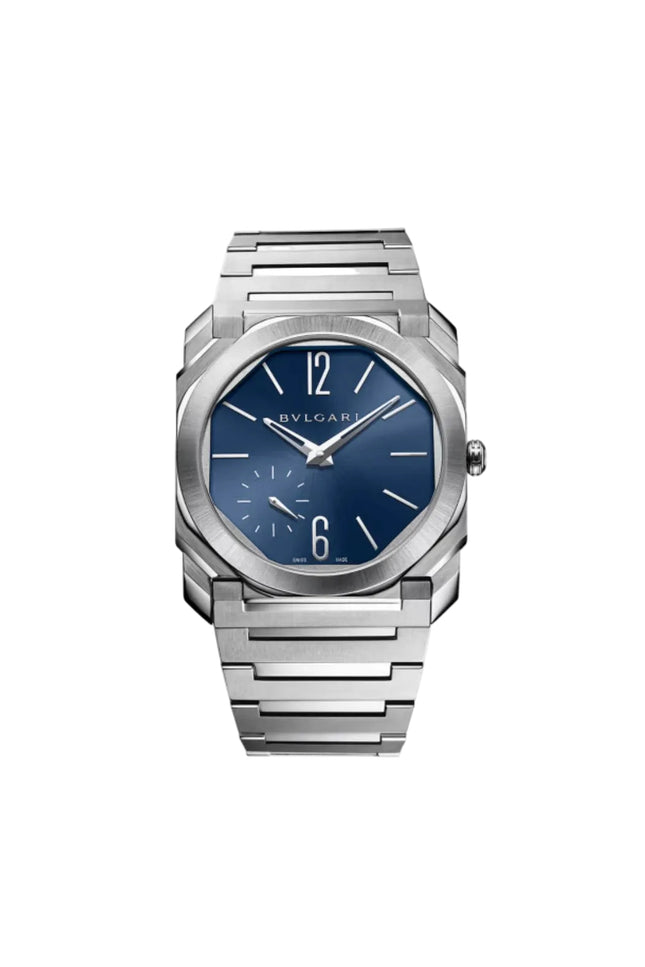 BVLGARI OCTO FINISSIMO - PLATA FONDO AZUL