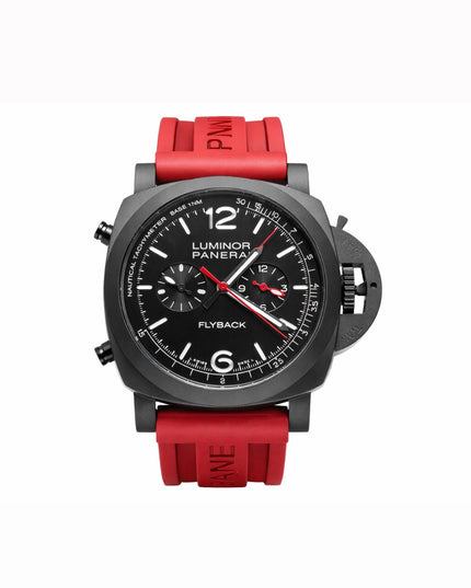 PANERAI LUMINOR FLYBACK CHRONO ROJO
