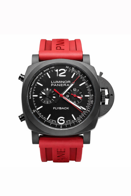 PANERAI LUMINOR FLYBACK CHRONO ROJO