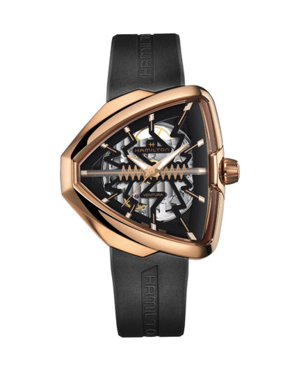 HAMILTON VENTURA SKELETON - ROSE GOLD