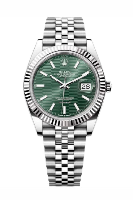 ROLEX DATEJUST 40MM SUIZO - FONDO VERDE