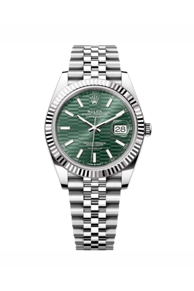 ROLEX DATEJUST 40MM SUIZO - FONDO VERDE