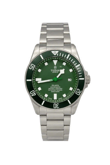 TUDOR PELAGOS 39 ACERO - VERDE