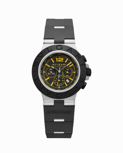BVLGARI ALUMINIUM AMARILLO CRONÓGRAFO