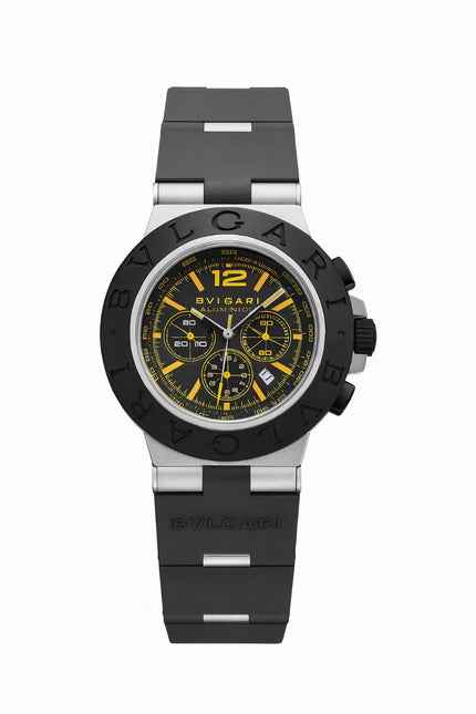BVLGARI ALUMINIUM AMARILLO CRONÓGRAFO